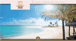 Desktop Screenshot of ihre-hochzeitsreise.de